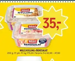 Coop Prix MILLS KYLLING-/REKESALAT tilbud