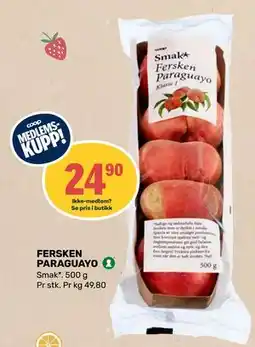Matkroken FERSKEN PARAGUAYO, Medlemspris tilbud