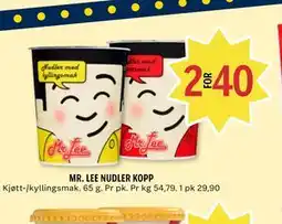Coop Prix MR. LEE NUDLER KOPP tilbud