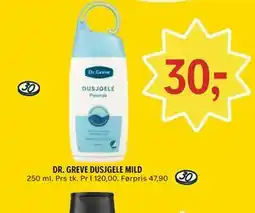 Coop Prix DR. GREVE DUSJGELE MILD tilbud