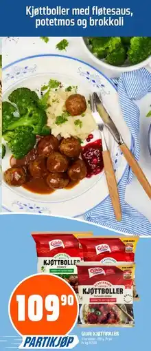 Coop Obs GILDE KJØTTBOLLER tilbud