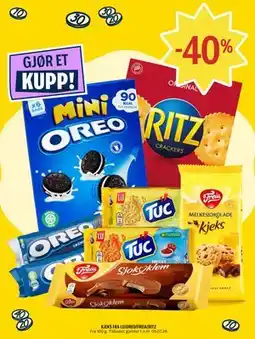 Coop Prix KJEKS FRA LU/OREO/FREIA/RITZ tilbud