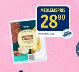 Coop Prix Chicken & Bacon Tortelloni tilbud