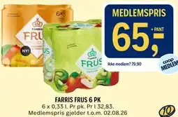 Coop Prix FARRIS FRUS 6 PK tilbud