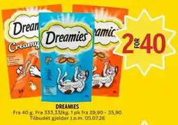 Coop Prix DREAMIES tilbud