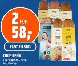 Coop Obs COOP BRØD tilbud