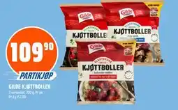 Coop Obs GILDE KJØTTBOLLER tilbud