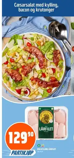 Coop Obs DSH KYLLING LÅRFILET tilbud
