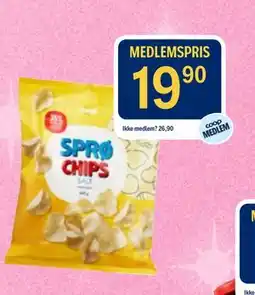 Coop Prix SPRO Chips tilbud