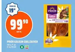 Coop Obs PRIOR KALKUN GRILLSKIVER tilbud