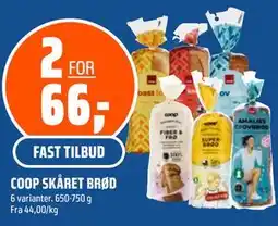 Coop Obs COOP SKÅRET BRØD tilbud