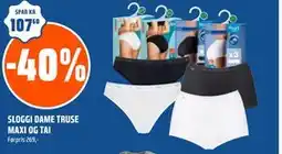 Coop Obs SLOGGI DAME TRUSE MAXI OG TAI tilbud
