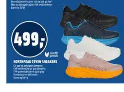 Coop Obs NORTHPEAK TØYEN SNEAKERS tilbud