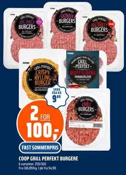 Coop Obs COOP GRILL PERFEKT BURGERE tilbud