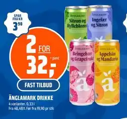 Coop Obs ÄNGLAMARK DRIKKE tilbud