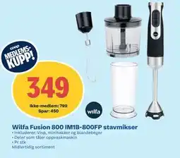 Coop Obs Wilfa Fusion 800 IM1B-800FP stavmikser tilbud