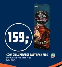 Coop Obs COOP GRILL PERFEKT BABY BACK RIBS tilbud