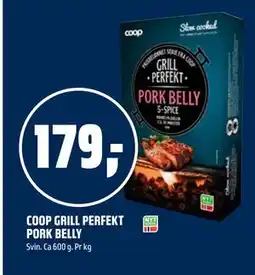 Coop Obs COOP GRILL PERFEKT PORK BELLY tilbud