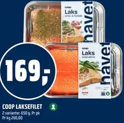 Coop Obs COOP LAKSEFILET tilbud