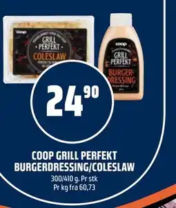 Coop Obs COOP GRILL PERFEKT BURGERDRESSING/COLESLAW tilbud