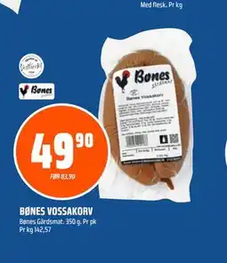 Coop Obs BØNES VOSSAKORV tilbud