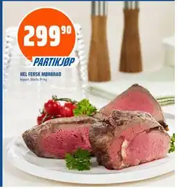 Coop Obs HEL FERSK MØRBRAD tilbud