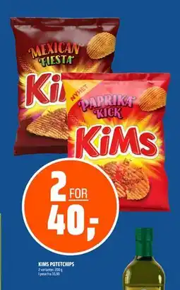 Coop Obs KIMS POTETCHIPS tilbud