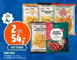 Coop Obs COOP FRIES tilbud