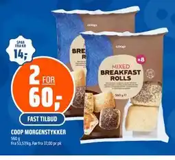 Coop Obs COOP MORGENSTYKKER tilbud