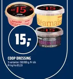 Coop Obs COOP DRESSING tilbud
