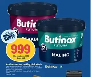 Butinox futura maling/dekkbeis