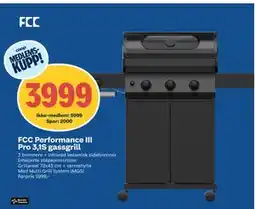Coop Obs FCC Performance III Pro 3,1S gassgrill tilbud