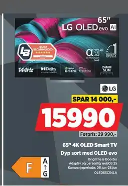 POWER 65 4K OLED Smart TV tilbud