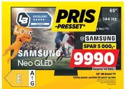 POWER SAMSUNG 65 4K Smart TV tilbud