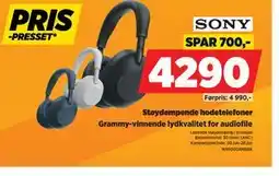 POWER Støydempende hodetelefoner tilbud