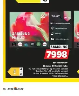 POWER 55 4K Smart-TV tilbud