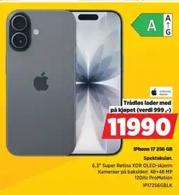 POWER iPhone 17 256 GB tilbud