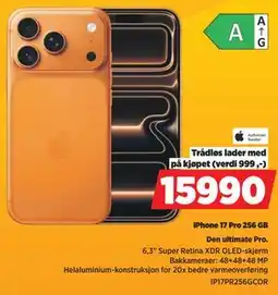 POWER iPhone 17 Pro 256 GB tilbud