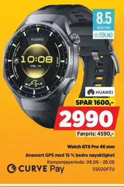 POWER Watch GT6 Pro 46 mm tilbud