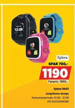 POWER Xplora XGO3 tilbud