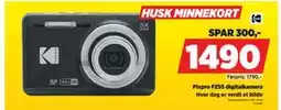 POWER Pixpro FZ55 digitalkamera tilbud