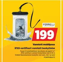 POWER Vanntett mobilpose tilbud