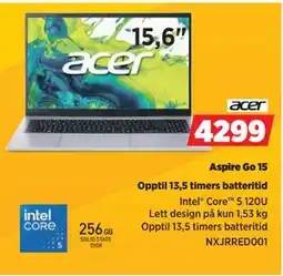 POWER Aspire Go 15 tilbud