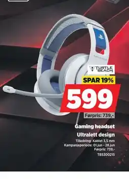POWER Gaming headset tilbud