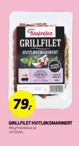 Bunnpris GRILLFILET HVITLØKSMARINERT tilbud