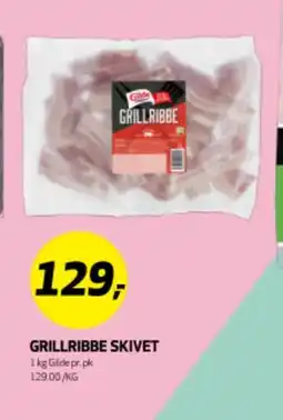 Bunnpris GRILLRIBBE SKIVET tilbud
