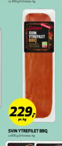 Bunnpris SVIN YTREFILET BBQ tilbud