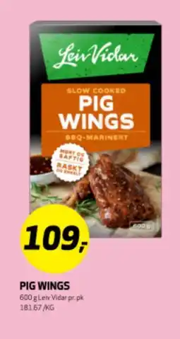 Bunnpris PIG WINGS tilbud