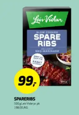 Bunnpris SPARERIBS tilbud