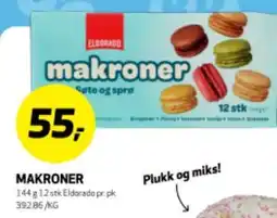Bunnpris MAKRONER tilbud